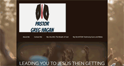 Desktop Screenshot of pastorgreg.net